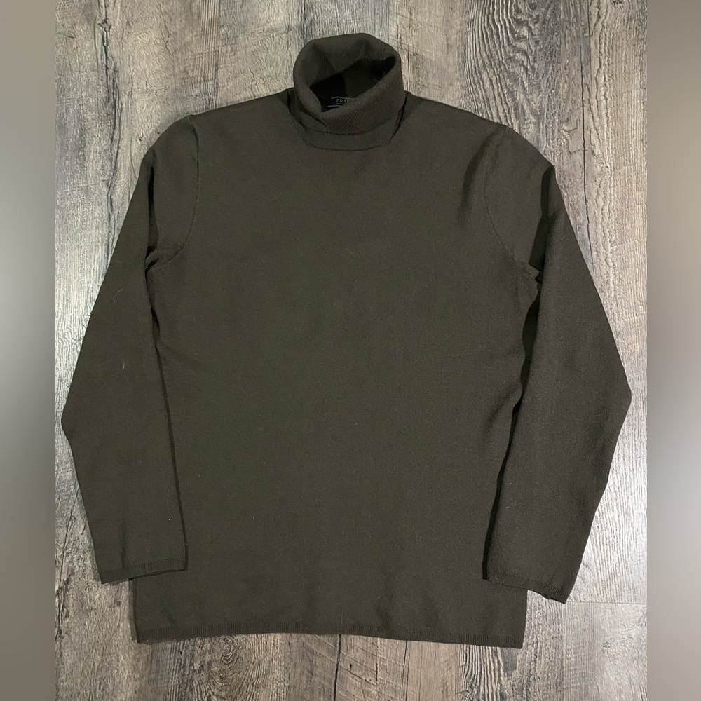 PRADA Mens Wool Turtleneck Sweater